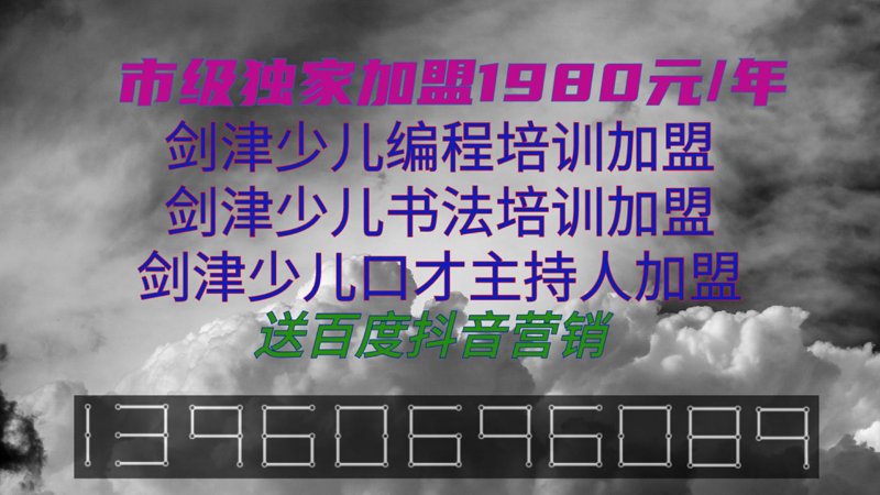 编程课程加盟